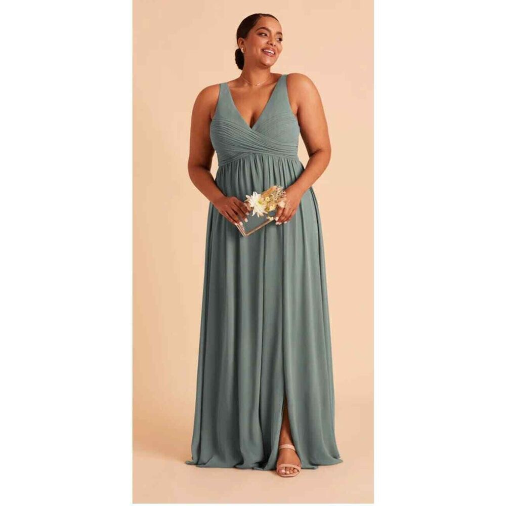 Birdy Grey Laurie Dress Seagrass Women's Size XXLarge Bridesmaids Prom Elegant